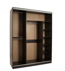 Шкаф-купе Бассо 2-600 Венге / Крем
