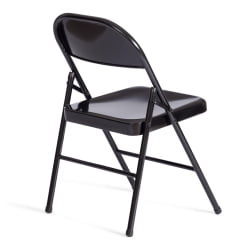 Стул со спинкой ФОЛДЕР (мод. 3023(ИИ)) металлический, 46,5 кс 48 кс 75, (Блаcк) / FOLDER (mod. 3023(II)) x x (Black)