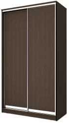 Двустворчатый гардеробный шкаф Хит-24-12-11 Аруба Венге