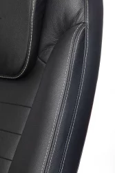 Кресло руководителя Бюрократ Т-9923ВАЛНУТ/БЛАCК / T-9923WALNUT/BLACK