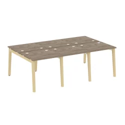 Рабочая станция ОНИКС ВООД ОВ.Д.РС-6.0.7 Тиквуд Темный/Светлый / ONIX WOOD OW.D.RS-6.0.7