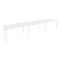 Рабочая станция на П-образном м/к ОНИКС О.МП-РС-3.3.8 Белый Бриллиант / ONIX O.MP-RS-3.3.8