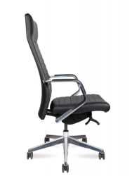 Кресло руководителя СИЕНА М кожа Черный / M