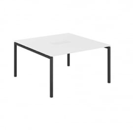 Стол переговорный Сигма СГ.271.ВХ.44.АН Белый Антрацит / Sigma SG.271.WH.44.AN