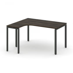 Стол эргономичный левый CОНCЕПТ CН.ОСА-002(Л) Дуб Мали Антрацит / CONCEPT CN.OSA-002(L)