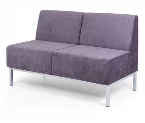 Диван Компакт 2х местный Глазго 47 Темно-темно синий / Glazgo