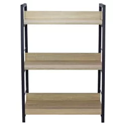 Стеллаж в детскую БРАБИКС ЛОФТ СХ-002 Дуб натуральный / BRABIX LOFT SH-002