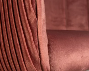 Стул барный ДОБРИН ДЭРCЙ Бронзово-розовый велюр 1922-17 / DOBRIN DARCY