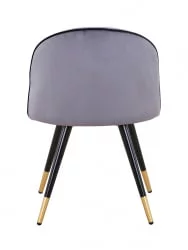 Стул Габи ЛУКС велюр Серый / Gabi LUX