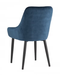 Стул Диана велюр Сине-зеленый