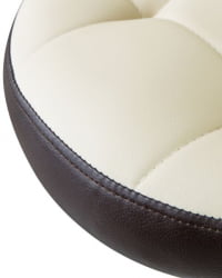 Табурет барный ДОБРИН БРУНО (кремово-коричневый) 2 шт / DOBRIN BRUNO