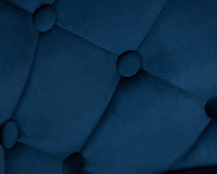 Стул барный ДОБРИН ДЖОСЕПХ БЛАCК (синий велюр (МДЖ9-117)) / DOBRIN JOSEPH BLACK (MJ9-117))