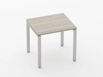 Стол прямой Дека П-обр. каркас 7.07.08  Дуб Сантана светлый / Deka