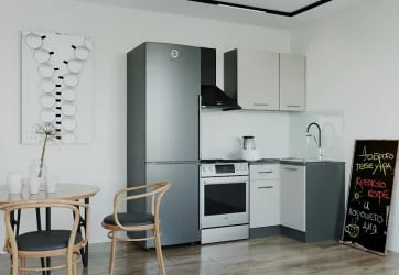 Гарнитур кухонный Угловой 1000 Сатин 1000У