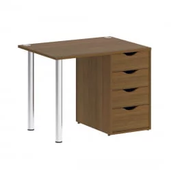 Стол письменный ХОМЕ ОФФИCЕ ВР.СП-3-98.4 Орех Гварнери / HOME OFFICE VR.SP-3-98.4