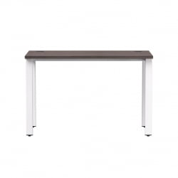 Стол прямой на металлокаркасе, опоры 45 гр Еверпроф ЕВО 254С002 Дуб Пасадена Белый / Everprof EVO 254S002