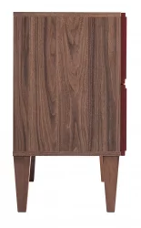 Комод 3 ящика Нортон (К) Кармин / Norton