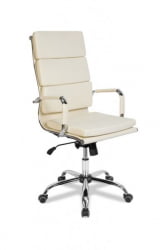 Кресло руководителя Коллеге CЛГ-630 ЛКСХ-А Беиге / College CLG-630 LXH-A Beige