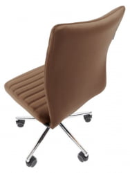 Офисное кресло CХАИРМАН 033 велюр Коричневый / CHAIRMAN