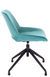 Стул Еверпроф Оскар Ткань Бирюзовый / Everprof Oscar