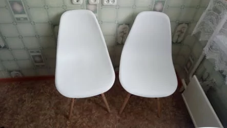 Стул для кухни Еамес СC-001 Белый / Eames SC-001