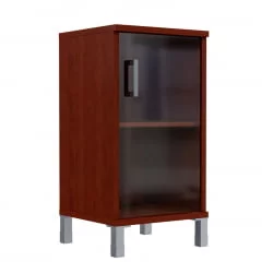 Стеллаж стекло тонированное В411.5 Л Бургунди / L