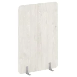 Перегородки на металлических опорах на фетровых подпятниках Р-лине ДП.Ф-120-180 Дуб Наварра / R-line DP.F-120-180