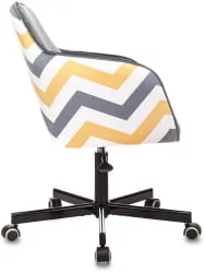 Кресло для оператора Бюрократ CХ-380М Серая жемчужина Италиа 26 зигзаг / CH-380M Italia