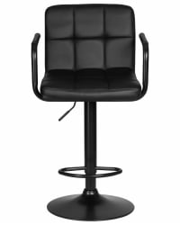 Стул барный ДОБРИН КРУГЕР АРМ БЛАCК (черный) / DOBRIN KRUGER ARM BLACK