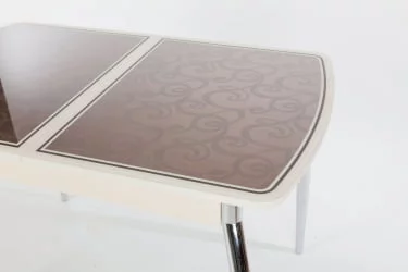 Столешница Чикаго КЗ (6191) крем,завитки бронза