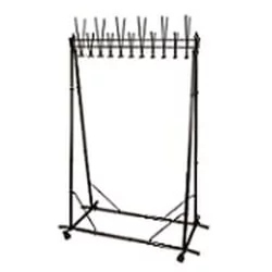 Вешалка гардеробная напольная АЛЛА-22 на колесах