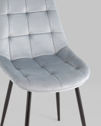 Стул Флекс Нев велюр пыльно-голубой 2шт / New