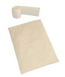 Покрывало детское Микуна Галаксй покрывало+бортик для колыбели ТХ-1823 Галаксй беиге / Micuna Galaxy Galaxy beige