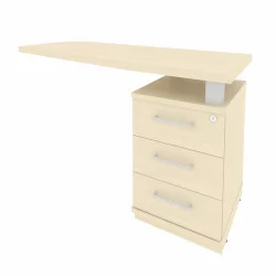 Тумба приставная Фирст КТП-2 (Р) Клен / First KTP-2 (R)