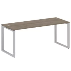 Стол письменный на О-образном м/к МЕТАЛ СЙСТЕМ БО.СП-5 Вяз/Серый / METAL SYSTEM