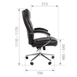 Кресло руководителя Чаирман 794 экокожа Бежевый / Chairman