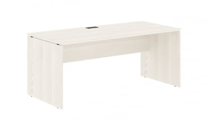 Стол письменный ЕДИС ЕДСТ 1780 Ясень Траун Черный / EDIS EDST