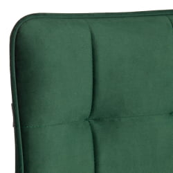 Стул обеденный Бари (2 шт. в упаковке) ЛТ, велюр, Дееп Форест (изумруд), 41х55х89 см / Bari LT, Deep Forest