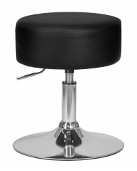 Пуф ДОБРИН ДЭННИ (черный ПУ) / DOBRIN DANNY PU)