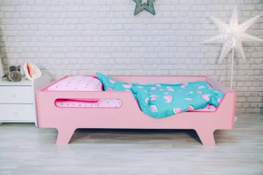 Кроватка для новорожденных Бэби Розовый