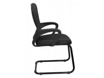 Кресло офисное (низкая спинка) Бюрократ CХ-818-ЛОВ-В/15-21 (Б) / CH-818-LOW-V/15-21