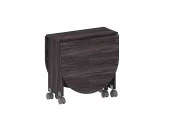 Раскладной стол Баско Ясень черный