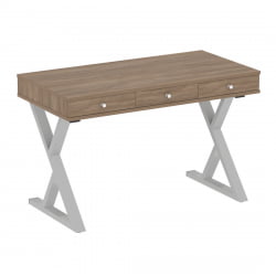 Стол письменный ХОМЕ ОФФИCЕ ВР.СП-1-118.М Дуб Аризона/Серый металл / HOME OFFICE VR.SP-1-118.M