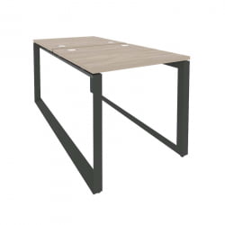 Рабочая станция на О-образном м/к ОНИКС О.МО-Д.РС-2.0.8 Дуб Аттик/Антрацит / ONIX O.MO-D.RS-2.0.8