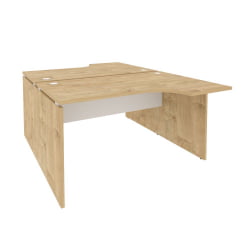 Рабочая станция ОНИКС О.Д.СА-2 Тиквуд Светлый/Белый / ONIX O.D.SA-2