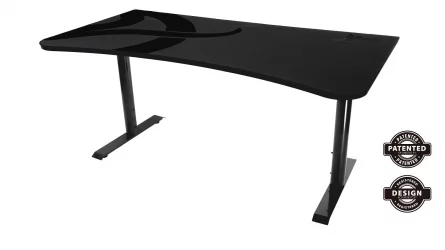 Стол для компьютера Ароззи Арена Гаминг Деск Дэрк Грей / Arozzi Arena Gaming Desk Dark Grey