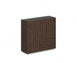 Шкаф Оливер ОЛ-20-17.ДТ.ДТ.ДТ.Р Дуб табак / Oliver OL-20-17.DT.DT.DT.R