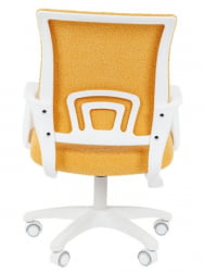 Детское кресло CХАИРМАН ТИН (КИДС) 103 белый пластик БАРНИ (БАРНИ) Лимон / CHAIRMAN (KIDS) (BARNI)