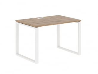 Стол письменный ЕДИС ЕКСТ 1180 Дуб Денвер светлый Белый / EDIS EQST