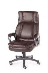 Кресло офисное Мэдисон Х-1182 Коричневая экокожа / H-1182